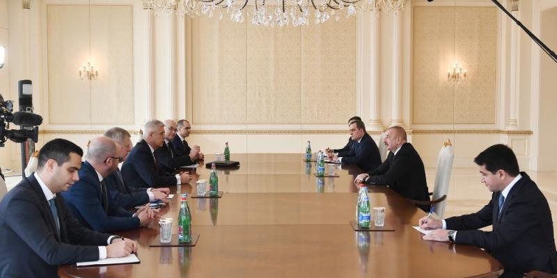 President Ilham Aliyev received delegation led by Slovak Minister of Foreign and European Affairs