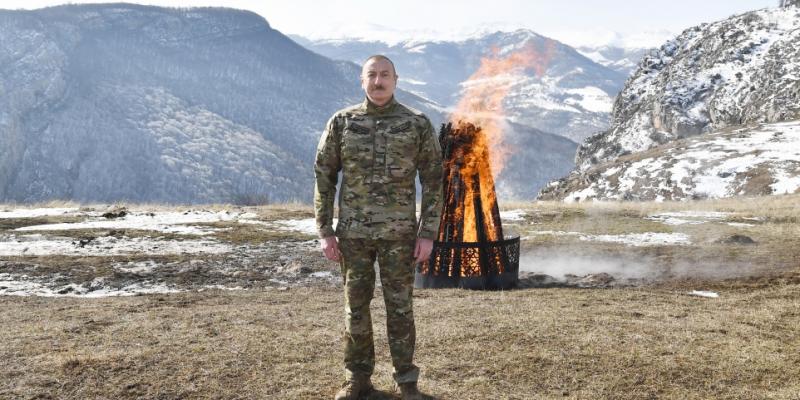 Президент Ильхам Алиев: Мы отмечаем Новруз байрамы в Шуше, на Джыдыр дюзю. Это – историческое событие
