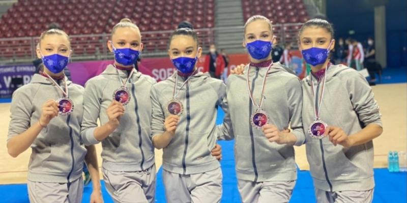 Bədii gimnastlarımız Bolqarıstanda keçirilən Olimpiadaya təsnifat xarakterli Dünya Kubokunda uğurla çıxış edib