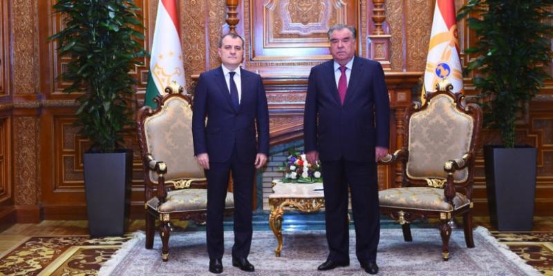 Tacikistan Prezidenti Azərbaycanın xarici işlər nazirini qəbul edib