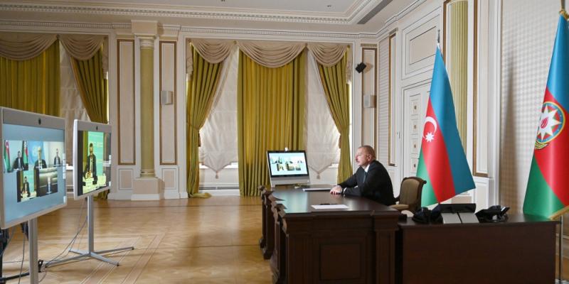 Состоялась встреча Президента Ильхама Алиева с генеральным директором Всемирной организации здравоохранения в формате видеоконференции