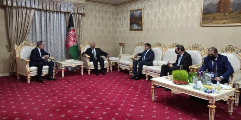 Azerbaijani FM meets with Afghan President in Dushanbe