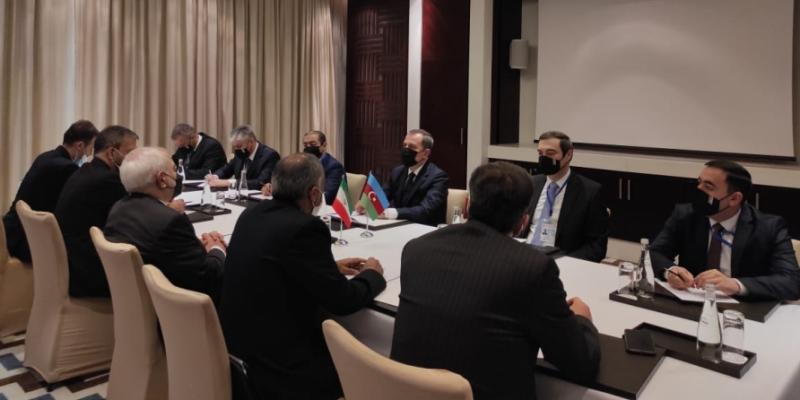 Azerbaijani, Iranian FMs meet in Dushanbe