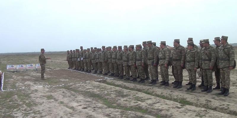 В Азербайджанской армии начались тактические учения ракетно-артиллерийских батарей с боевой стрельбой