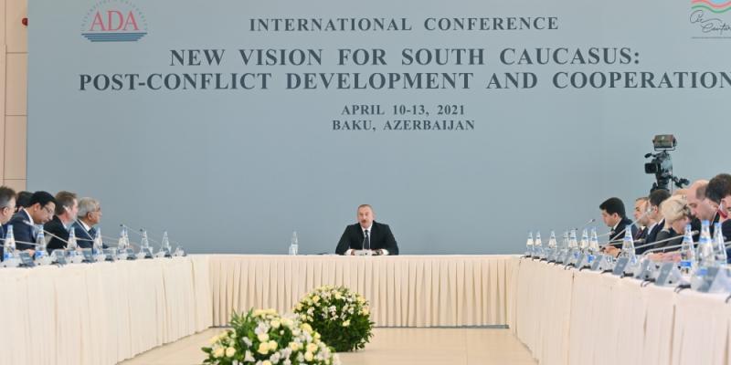 Выступление Президента Азербайджана на состоявшейся в Университете АДА международной конференции находится на повестке дня мировых медиа