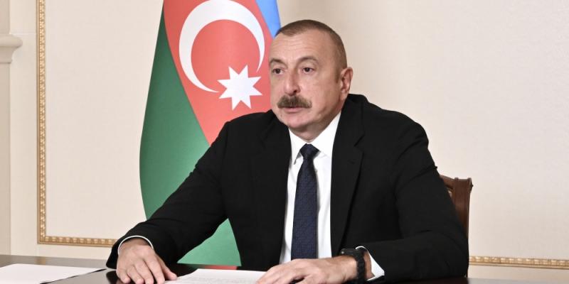 В видеоформате представлено выступление Президента Азербайджана Ильхама Алиева на 77-й сессии Экономической и социальной комиссии для Азии и Тихого океана ООН