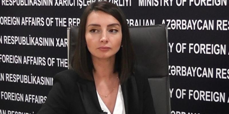 Лейла Абдуллаева: Утверждения Армении о том, что Азербайджан якобы нарушил «суверенную территорию», совершенно безосновательны