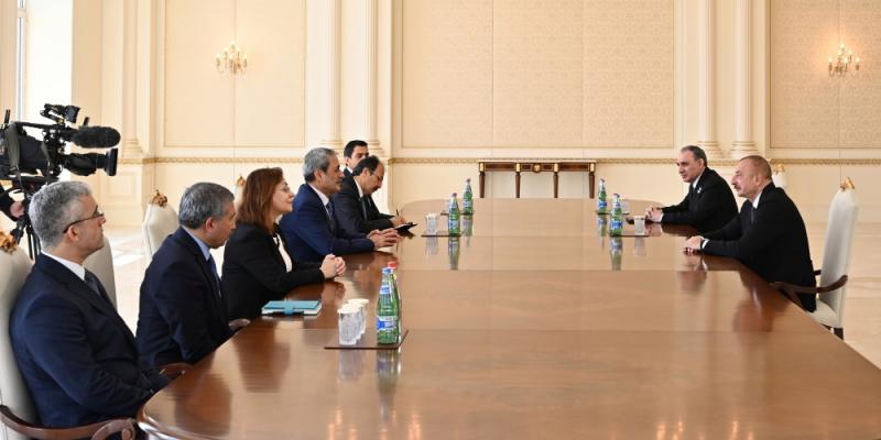 Президент Ильхам Алиев принял делегацию во главе с Генеральным прокурором Верховного суда Турции