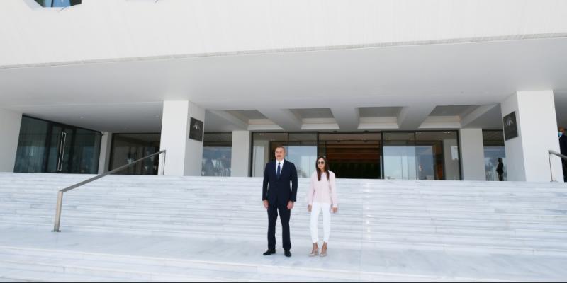 Президент Ильхам Алиев ознакомился с условиями, созданными после реконструкции во дворце «Гюлистан»