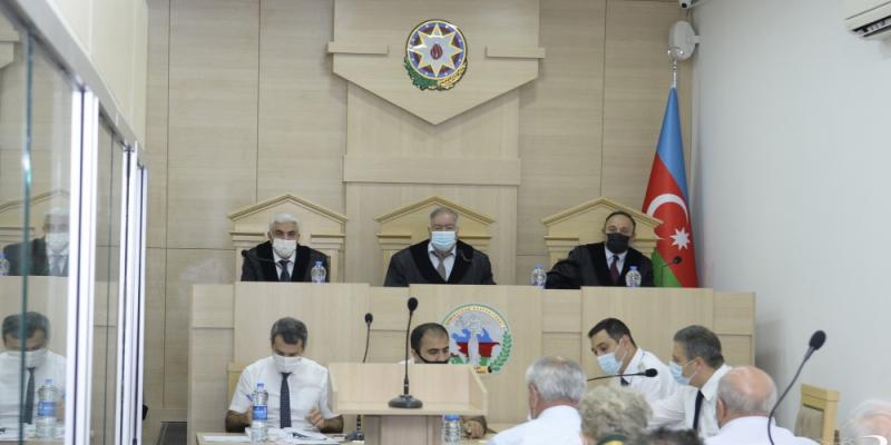 Проходит очередное судебное заседание по делу членов армянских вооруженных формирований, совершивших террористические и провокационные преступления на территории Азербайджана