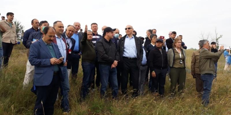 Представители дипломатического корпуса и международных организаций в Азербайджане побывали на Джыдырдюзю в Шуше 