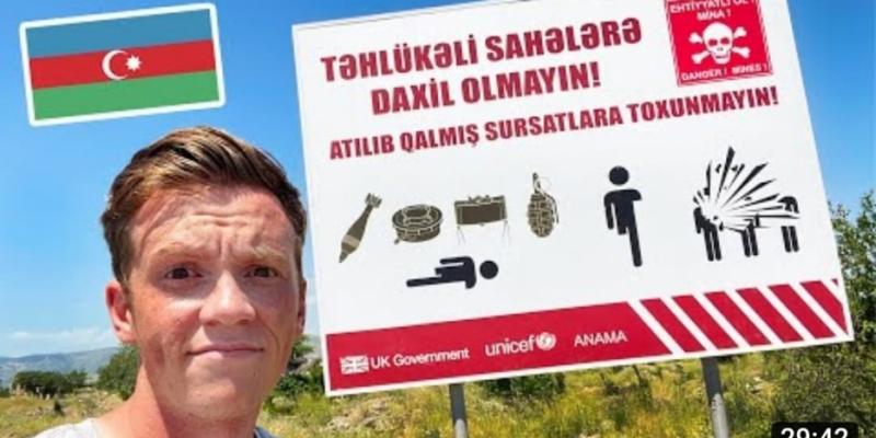 Иностранные блогеры продолжают выкладывать видеоролики о Карабахе и других наших освобожденных регионах
