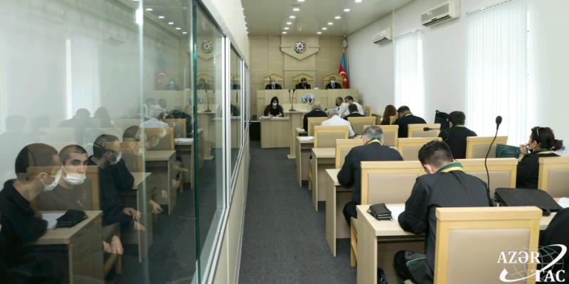 В Бакинском суде по тяжким преступлениям проходит очередной суд над армянскими боевиками, совершившими террористические и провокационные преступления на территории Азербайджана