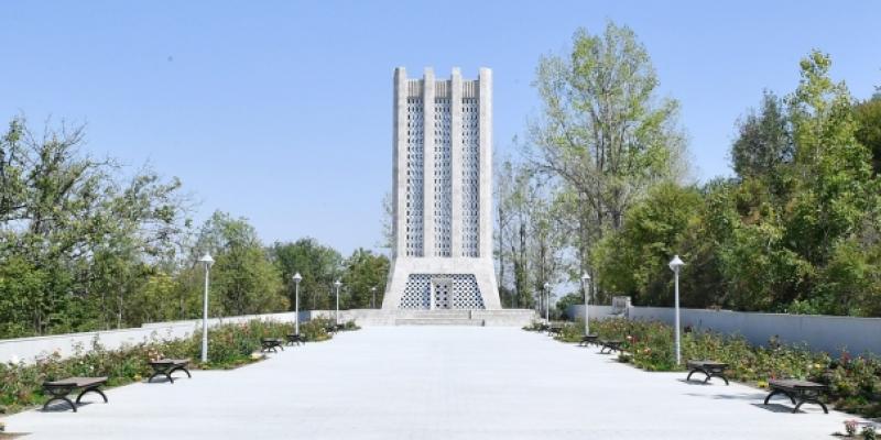 В Шуше состоялось открытие после восстановления комплекса музея-мавзолея гениального азербайджанского поэта Моллы Панаха Вагифа
