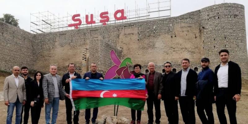 Делегация парламента Казахстана побывала в Шуше и Физули