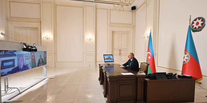 Президент Ильхам Алиев дал интервью итальянской газете «La Repubblica»
