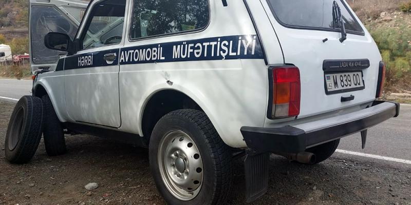 Подвергнут обстрелу гражданский автомобильный караван, двигавшийся из Суговушана в Кяльбаджар