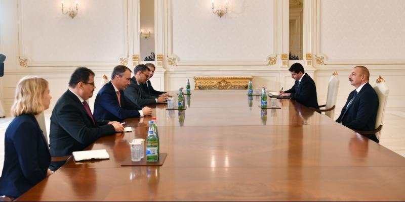 Президент Ильхам Алиев принял министра иностранных и европейских дел Словакии