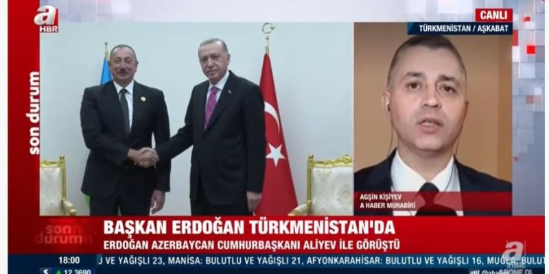 Prezident İlham Əliyevin Aşqabad səfəri Türkiyə mediası tərəfindən geniş işıqlandırılıb