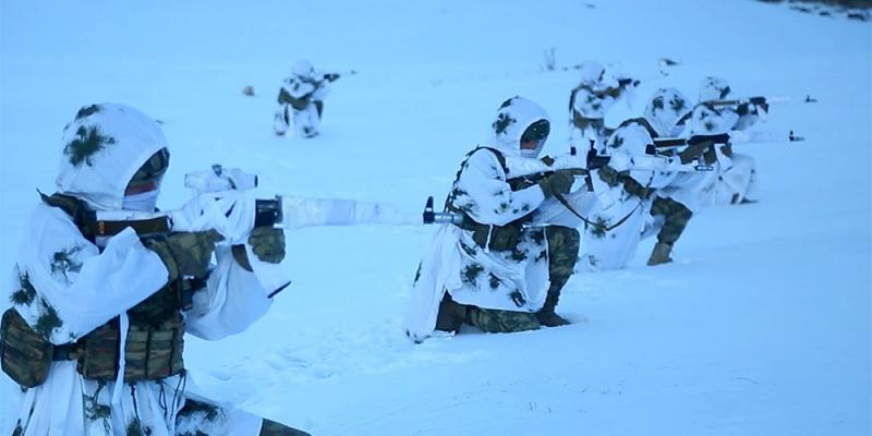 Komando hərbi hissəsində taktiki-xüsusi təlimlər keçirilib
