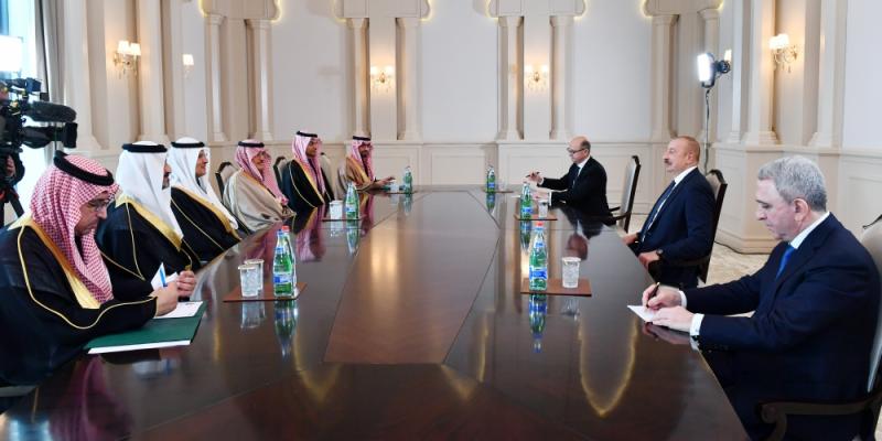 President Ilham Aliyev received delegation led by Saudi Arabia’s energy minister