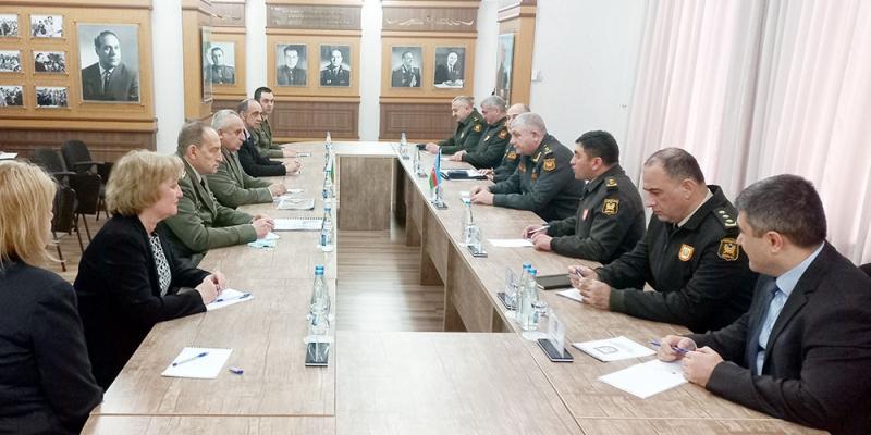 В Военной академии состоялась встреча с болгарской делегацией