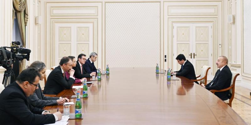 President Ilham Aliyev received advisor in Office of the French President and EU special representative for South Caucasus