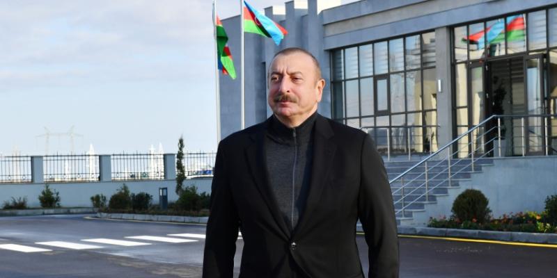 President Ilham Aliyev inaugurated newly renovated 330 kV “Yashma” junction substation