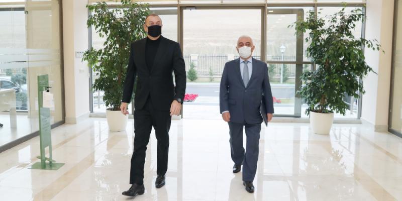 Президент Ильхам Алиев принял участие в открытии энергетического узла «Гобу»
