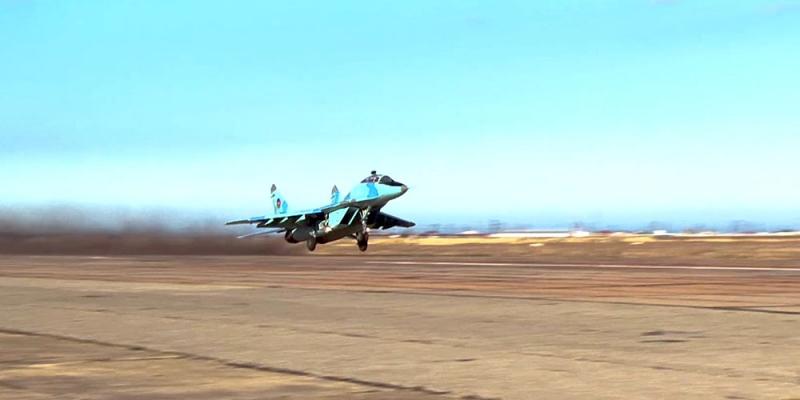 Состоялись учения Военно-воздушных сил