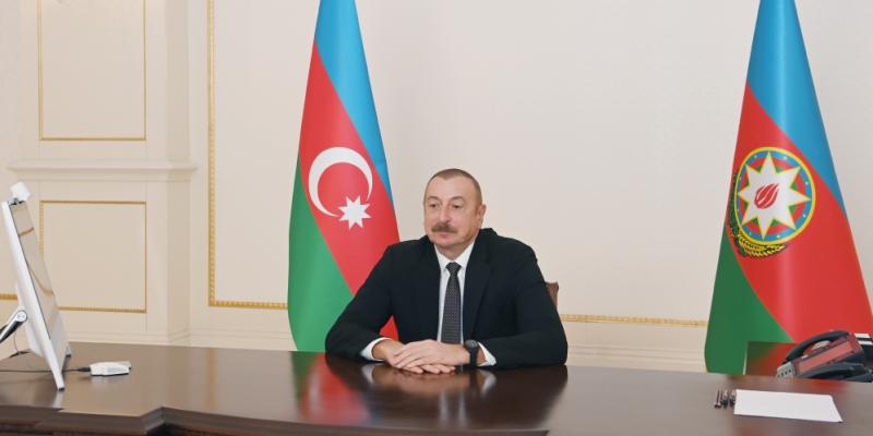 President Ilham Aliyev received in video format energy minister of Romania and special envoy of President of Romania