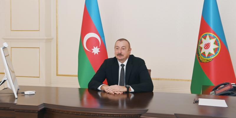 Президент Ильхам Алиев принял в видеоформате министра энергетики Румынии и специального представителя Президента Румынии