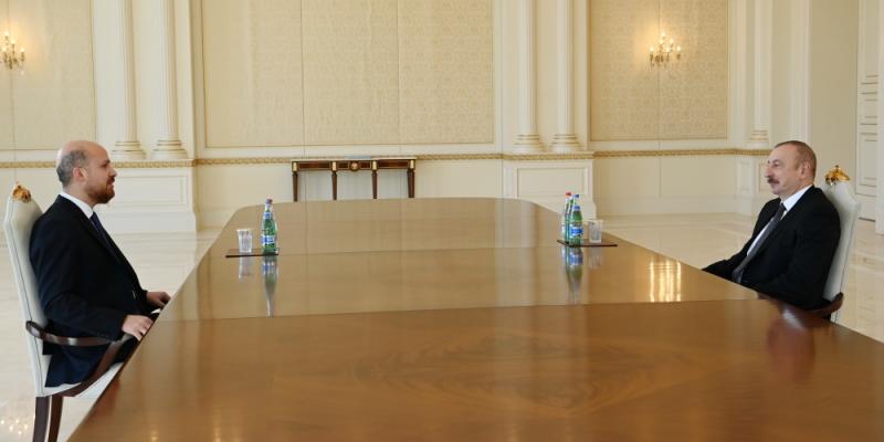 Президент Ильхам Алиев принял председателя Всемирной конфедерации этноспорта