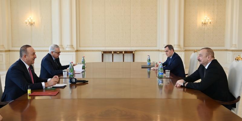 President Ilham Aliyev received Foreign Minister of Turkiye