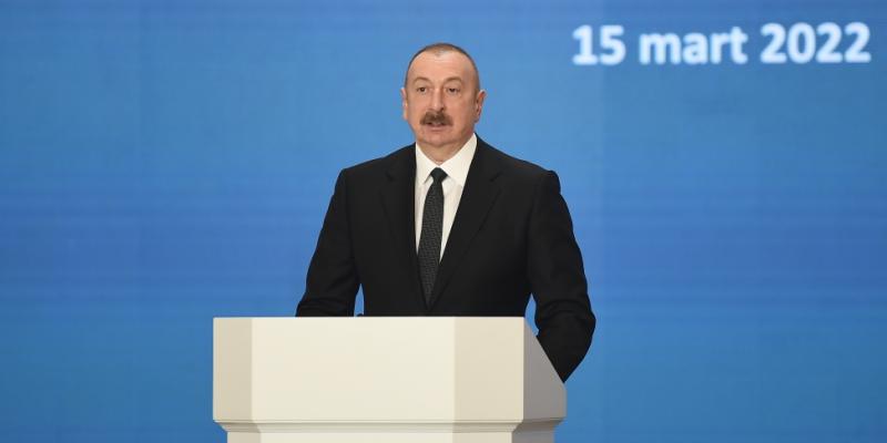 President Ilham Aliyev attended groundbreaking ceremony for Garadagh Solar Power Plant