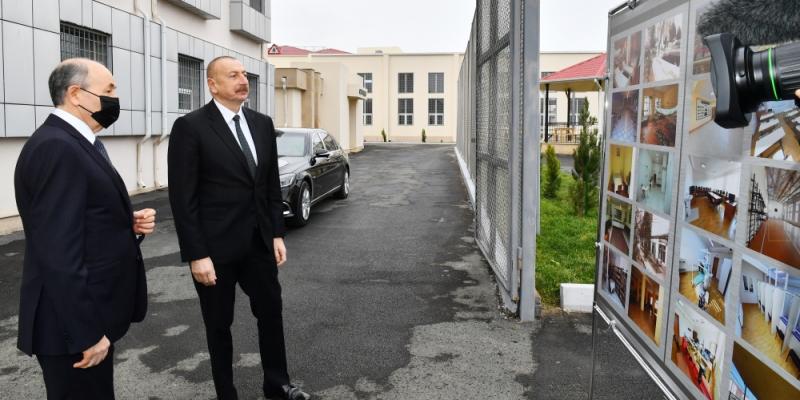 President Ilham Aliyev viewed conditions created in newly-built modern penitentiary institutions in Baku