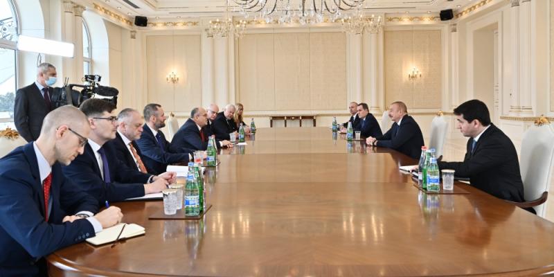 President Ilham Aliyev received delegation led by OSCE Chairman-in-Office