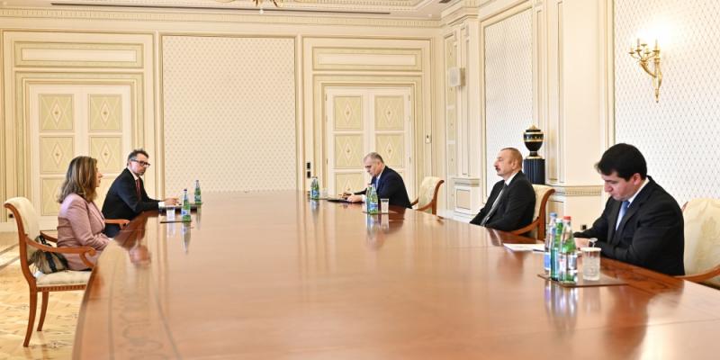 President Ilham Aliyev received Director General of International Commission on Missing Persons