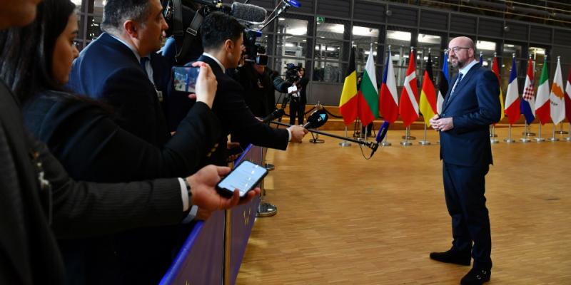 President of European Council responds to media’s questions on results of trilateral meeting in Brussels