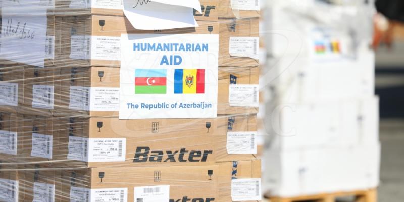 Азербайджанское государство отправило гуманитарную помощь в Молдову