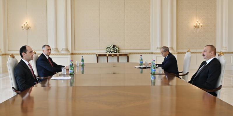 President Ilham Aliyev received Georgia’s Minister of Economy and Sustainable Development
