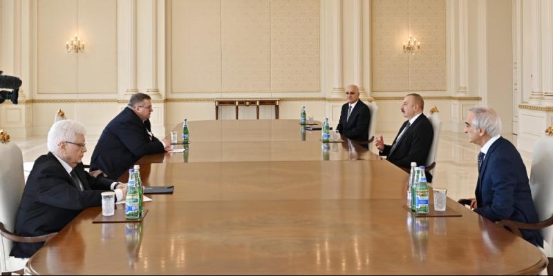 President Ilham Aliyev received Deputy Prime Minister of Russia