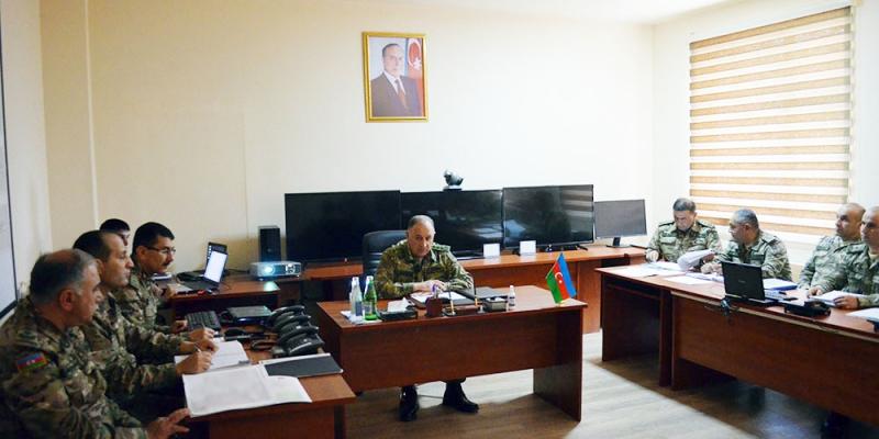 Начальник Генерального штаба проверил боеготовность воинских частей, дислоцированных в Кяльбаджарском районе