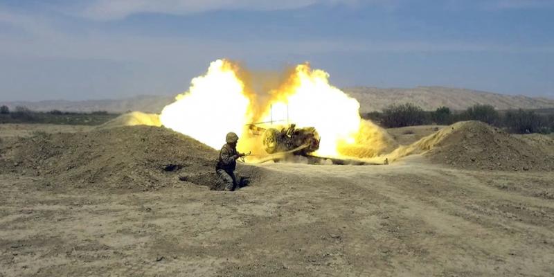 Defense Ministry: Rocket and artillery units conduct live-fire tactical exercises