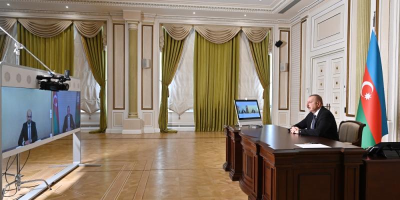 Президент Ильхам Алиев принял в видеоформате генерального директора Продовольственной и сельскохозяйственной организации ООН