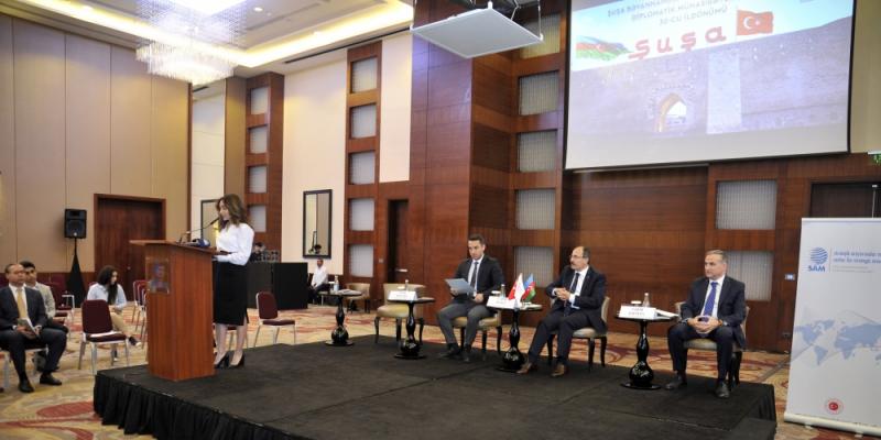 В Баку проходит конференция под названием «Шушинская декларация и 30-летие азербайджано-турецких дипломатических отношений»