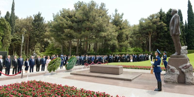 Participants of 3rd General Conference of ECO PA visit Alley of Honors and Alley of Martyrs