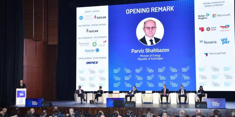 Baku Energy Forum kicks off More than 400 delegates from 20 countries attend the forum