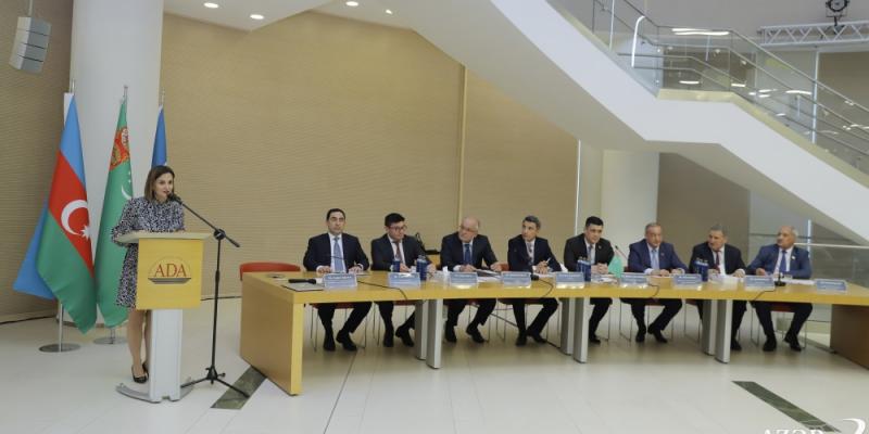 В Университете АДА отпраздновали 30-летие установления дипломатических отношений между Туркменистаном и Азербайджанской Республикой