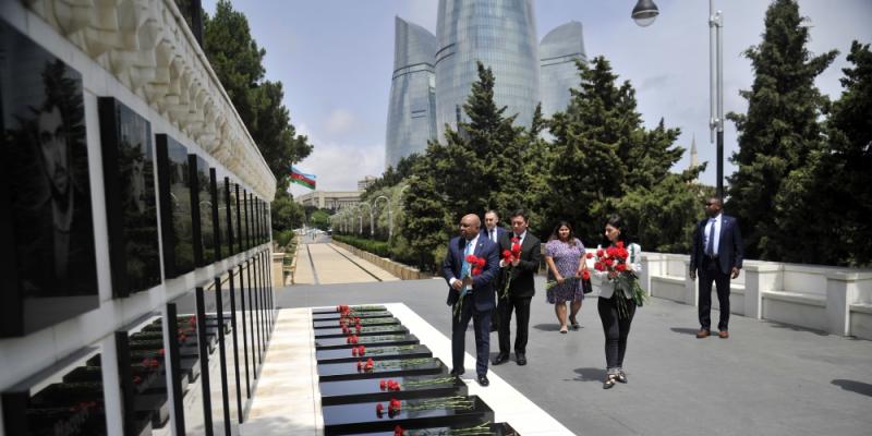 Президент Генеральной ассамблеи ООН посетил Шехидляр хиябаны